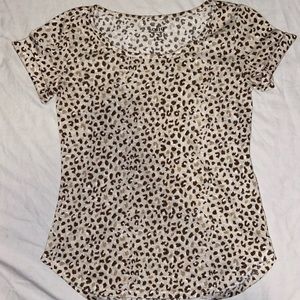 soho leopard blouse